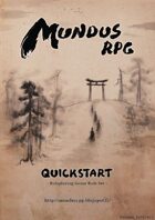 Mundus RPG - Quickstart