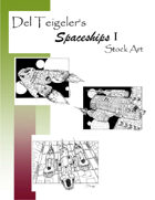 Del Teigeler's Spaceships I Stock Art