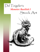 Monster: Basilisk I - Stock Art