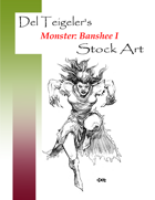 Monster: Banshee I - Stock Art