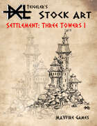 Settlements: Three Towers I - Stock Art