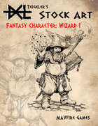 Fantasy Characters: Wizard I - Stock Art