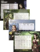 Insight Fantasy Game Master Screen Inserts