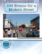 100 Events for a Modern Street
