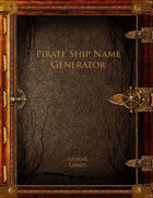 Pirate Ship Name Generator