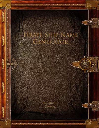 Pirate Ship Name Generator - Azukail Games | Names | Pay What You Want ...