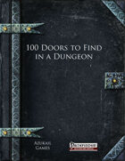 100 Doors to Find in a Dungeon (PFRPG)