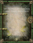 100 Fantasy Battle Cries (And Their Histories)