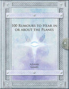 100 Rumours to Hear in or about the Planes