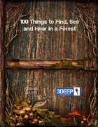 100 Things to Find, See and Hear in a Forest (3Deep)