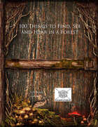 100 Things to Find, See and Hear in a Forest (Black Spear)