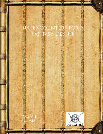 100 Encounters for a Fantasy Desert
