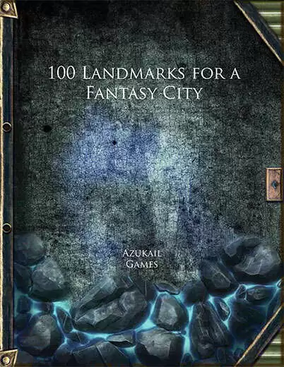 Cover of 100 Landmarks for a Fantasy City