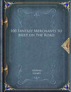 100 Fantasy Merchants to Meet on the Road