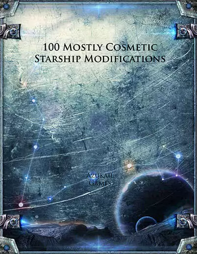 100 Mostly Cosmetic Starship Modifications