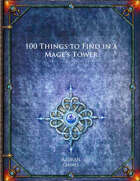 100 Things to Find in a Mage's Tower