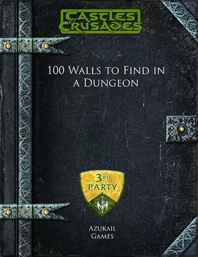 Cover of 100 Walls to Find in a Dungeon (C&C)