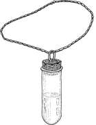 Filler Art – Necklace with Vial