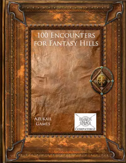 100 Encounters for Fantasy Hills (Black Spear)
