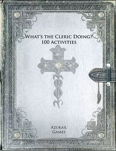 Cover of What's the Cleric Doing? 100 Activities