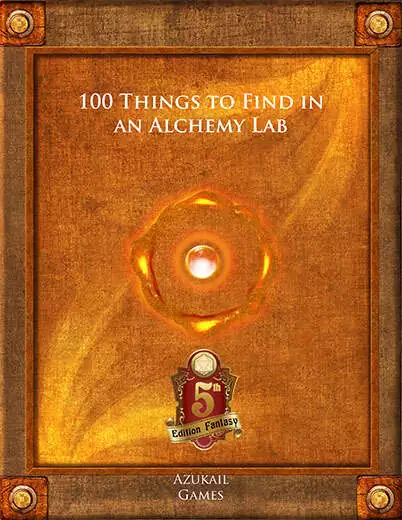 100 Things to Find in an Alchemy Lab (5E)