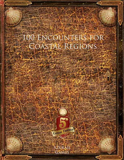 Cover of 100 Encounters for Coastal Regions (5E)