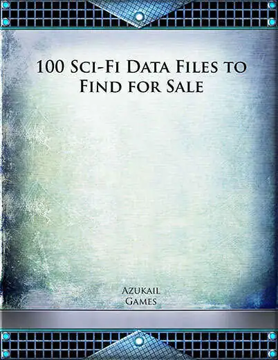 100 Sci-Fi Data Files to Find for Sale