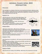 Azukail Games April 2025 Newsletter