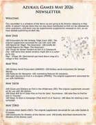Azukail Games May 2026 Newsletter