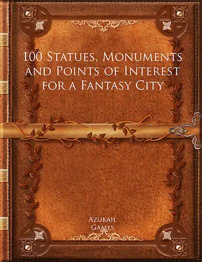 100 Statues, Monuments and Points of Interest for a Fantasy City