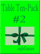 Table Ten-Pack #2