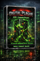 The Digital Plague: 100 Computer Viruses d100 DLux - PDF VERSION