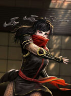 Thunderegg Stock Art: Shuriken Ninja