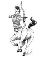 Stock Art: Female Centaur