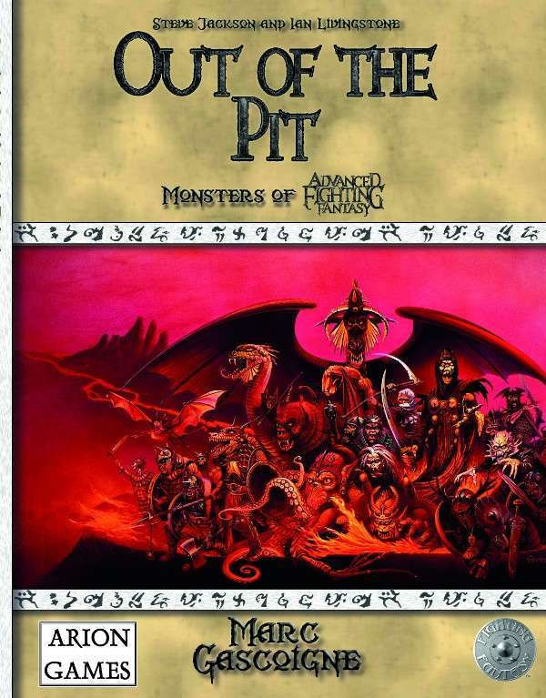 Out of the Pit - Arion Games | Advanced Fighting Fantasy