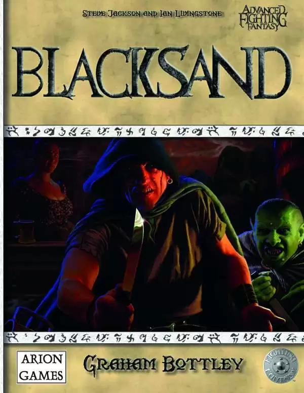 洋書 Blacksand! Advanced Fighting Fantasy Blacksand - Arion Games | Advanced Fighting Fantasy