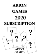 Arion Games 2020 Paper Mini Subscription