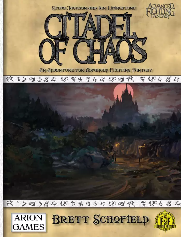 Citadel of Chaos - Arion Games | Advanced Fighting Fantasy