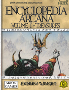 Encyclopedia Arcana Vol I - Treasures