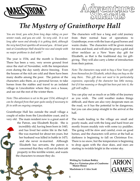 The Mystery of Grainthorpe Hall