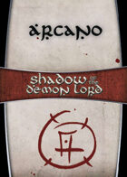 Shadow of the Demon Lord: Carte Magia ARCANO