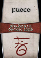 Shadow of the Demon Lord: Carte Magia FUOCO