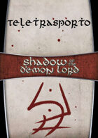 Shadow of the Demon Lord: Carte Magia TELETRASPORTO