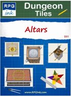 Dungeon Tiles - D01 - Altars