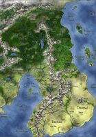 Geographia Orbis Terrarum - Uma map