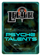 Legion Psyche Talent Cards