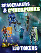 Arcknight Tokens: Spacefarers & Cyberpunks Bundle