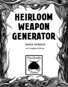 Heirloom Weapon Generator