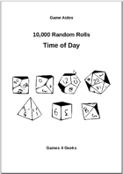 10,000 Random Rolls - Time of Day