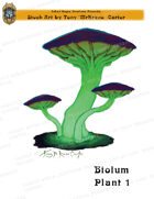 CSC Stock Art Presents: Bioluminescent Plant 1